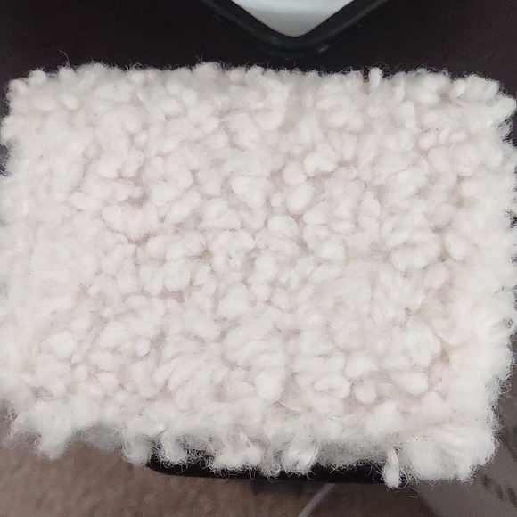 ASPEN Reversible Leather & Shearling Carryall Tote & Wallet - Picture 10 of 17